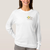 Le long T-shirt de douille de bonnes de la terre (Devant)