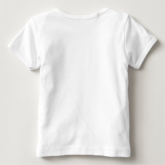 Le long T-shirt do-it-yourself de douille de bébé (Dos)