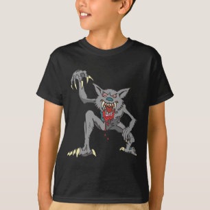 Le loup-garou badine le T-shirt