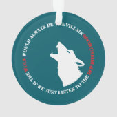 Le loup serait toujours le méchant (dos)