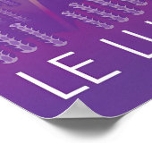 Le Luberon Afdruk Poster (Hoek)