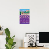 Le Luberon Afdruk Poster (Thuiskantoor)