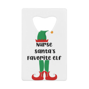Le lutin préféré de Papa Noël infirmier drôle Noël