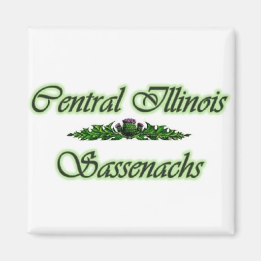 Le Magnet de Central Illinois Sassenach ! (Devant)