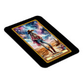 Le Magnet de la carte Tarot Cowgirl (Côté Droit)
