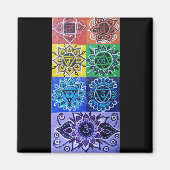 Le Magnet des 7 chakras (Devant)