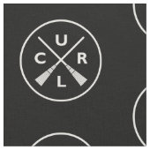 Le maïs croisé balaye le tissu - noir et blanc (Fermer)