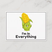 Le Maïs Est Dans Toutes Les Cartes De Sensibilisat (Devant)