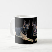LE MAJESTIC ALLEMAND    SHEPHERDCOFFEE MUG (Devant gauche)