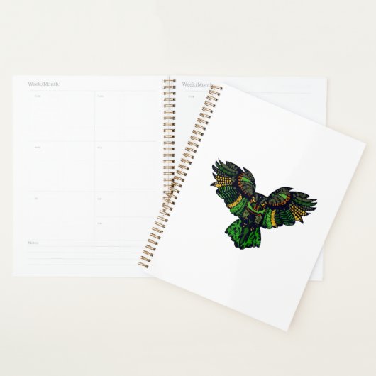 Le majestic Emerald Owl (Devant avec enveloppe)