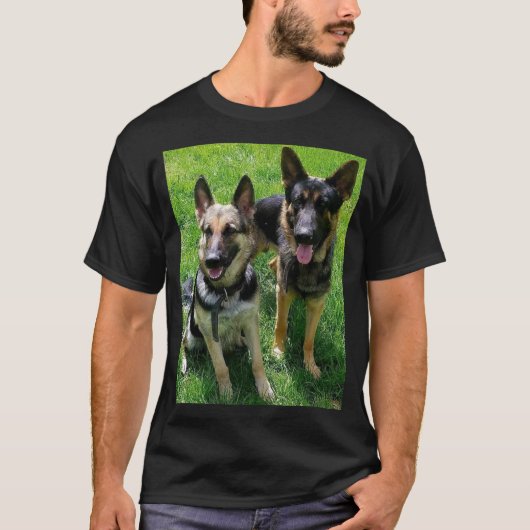 LE MAJESTIQUE T-shirt SHEPHERD ALLEMAND (Devant)
