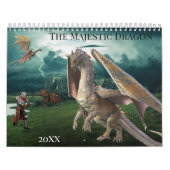 Le majestueux Dragon N'Importe Quel Calendrier D'I (Protection)