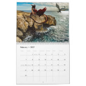 Le majestueux Dragon N'Importe Quel Calendrier D'I (Feb 2027)