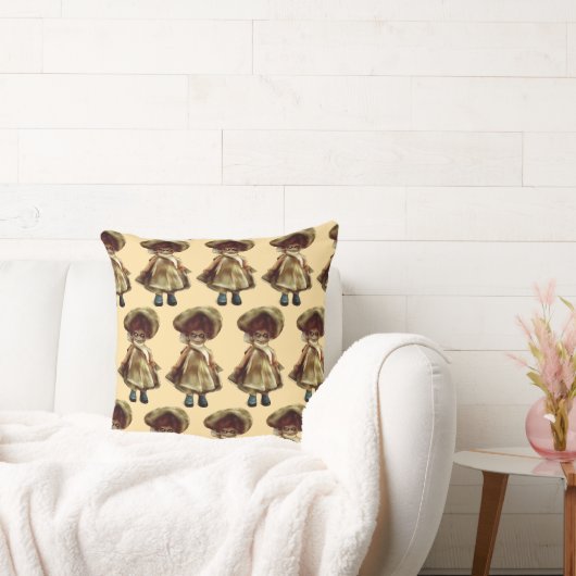 le mal dora la poupée art hanté coussin coussin (Canapé)