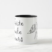 Le mâle blanc déchire la tasse (Centre)