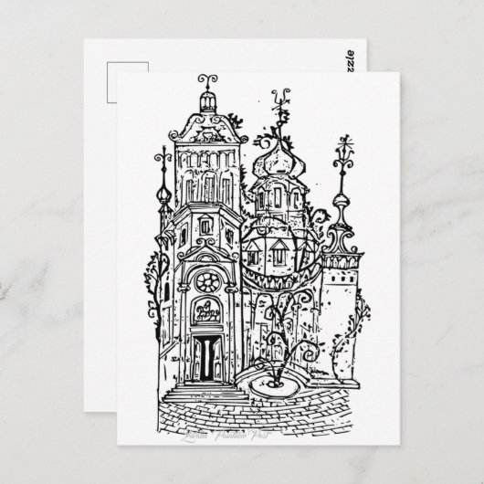 LE MANOIR | Cartes postales peignables© (Devant / Derrière)