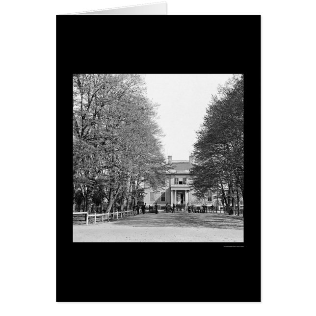 Le manoir du Gouverneur à Richmond, VA 1865 (Devant)