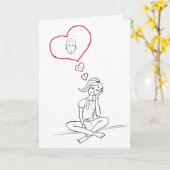 Le manquant carte (Fleur jaune)