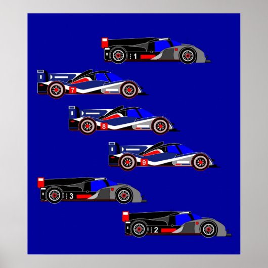 Le Mans 2011 Poster (Voorkant)