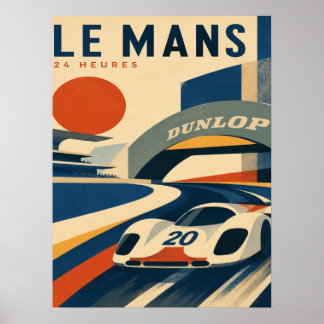 Le Mans 24-uurs Poster