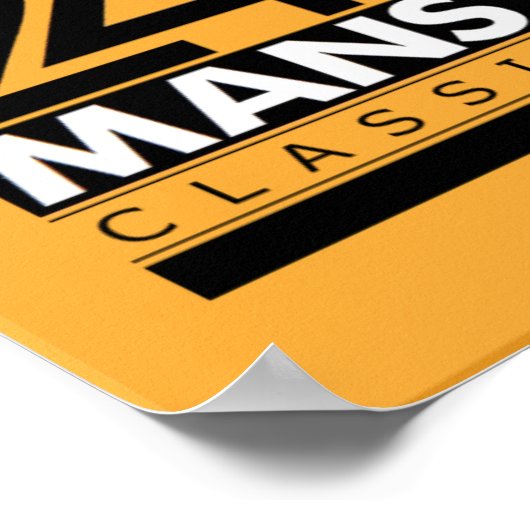 Le Mans France, Poster (Coin)