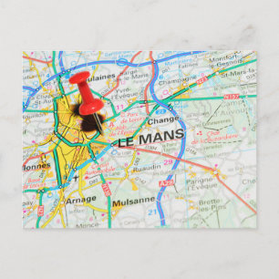 Le Mans, Frankrijk Briefkaart