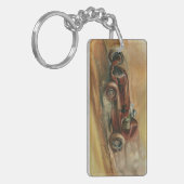 Le Mans Racecar van Ethan Harper Sleutelhanger (Voorkant Links)