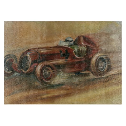 Le Mans Racecar van Ethan Harper Snijplank (Voorkant)