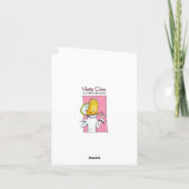 Le maquillage vous garde jeune carte pour notes (Dos)
