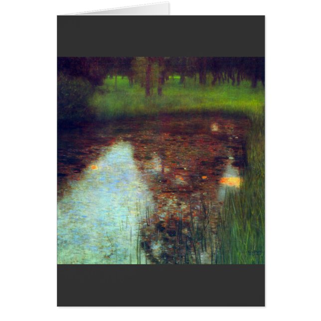 Le marais de Gustav Klimt (Devant)