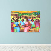 Le marché brésilien de la peinture en toile (Insitu (Plancher de Bois))