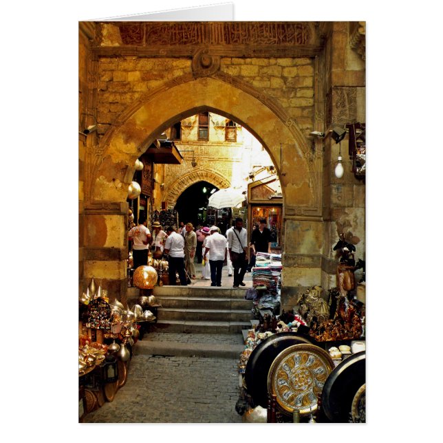 Le marché Khan al-khalili (Devant)