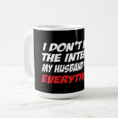 LE MARI CONNAÎT MUG (Devant gauche)