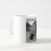 Le MARI de tasse de Meme de cheval AIDE à la (Devant gauche)