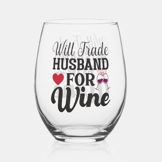 Le Mari de Vin Verre sans pierre (Recto)