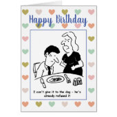 Le mari dîne le chien a déjà refusé (Devant)