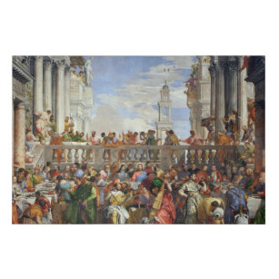 Le mariage chez Cana par Paolo Veronese - toile