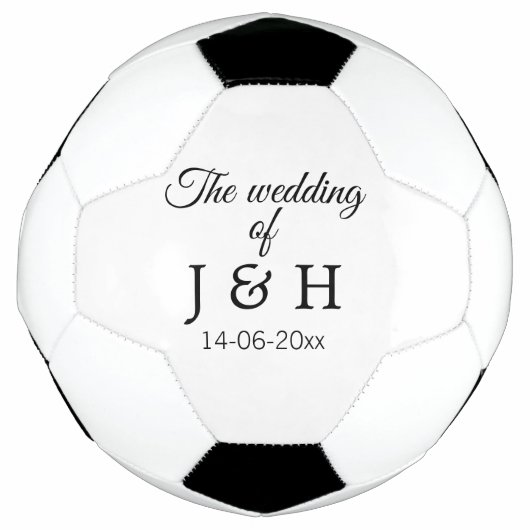 Le mariage d'ajouter le nom du couple date de la l (Devant)