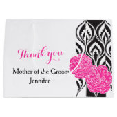 Le mariage luxe moderne toilette le sac de cadeau (Devant)