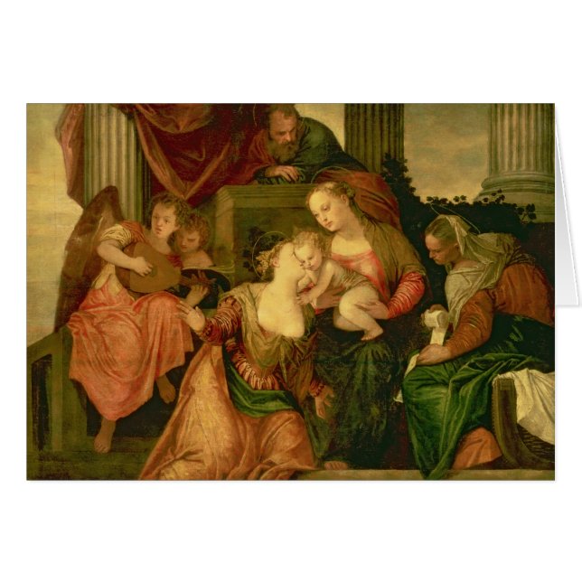 Le mariage mystique du saint Catherine (Devant horizontal)