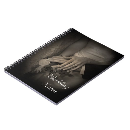 Le "mariage note" le carnet de planification de (Côté gauche)