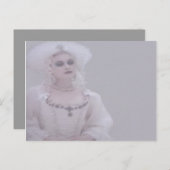 Le Marie Antoinette Queen ~ Briefkaarten / Uitnodi (Voorkant / Achterkant)
