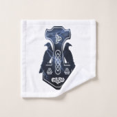 Le marteau du Thor de boulon de foudre (Gant de toilette)