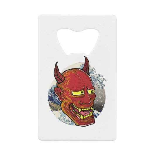Le masque japonais Hannya (Devant)