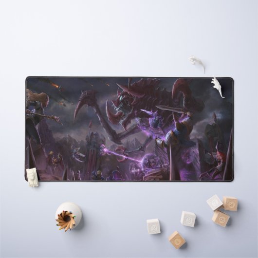 Le Mat du bureau de jeux de terreur de Void | Abys (Tableau pour enfants)