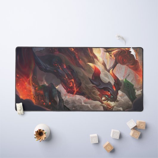 Le Mat du bureau de jeux de terreur de Void | Abys (Tableau pour enfants)