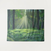 "Le matin a cassé" Grande Tapisserie (Devant (Horizontal))