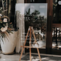 Le matin suivant | Brunch Affiche de bienvenue acr