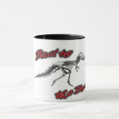 Le mauvais de Dino dans la tasse d'os (Centre)