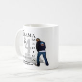 Le mauvais d'Obama ! Tasses de café (Devant gauche)